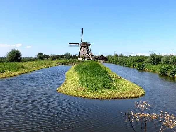 Molen voor afwatering Naardermeer